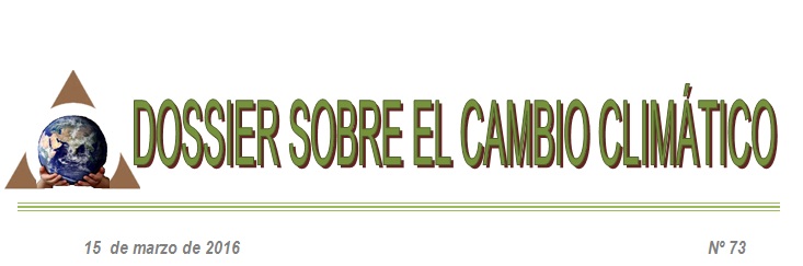 Dossier sobre cambio climático 74