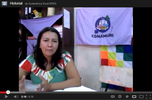 CONAMURI: Mujeres en la lucha por la tierra y la soberania alimentaria